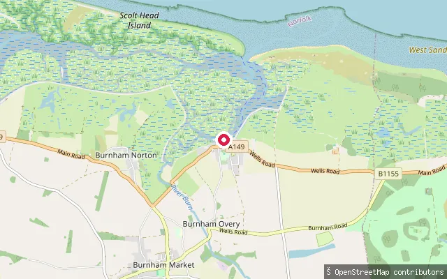 Burnham Overy Staithe (the Hard)